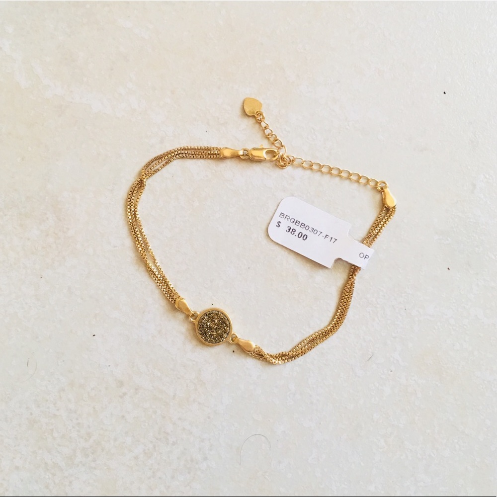Fools Gold Face Bracelet
